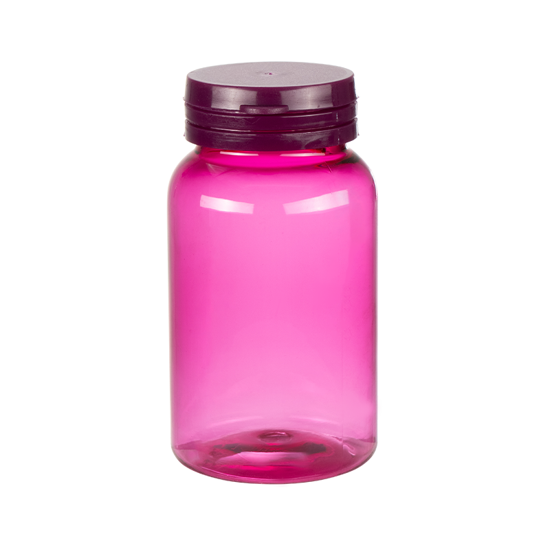 PET120ml avrivbar rund flaska