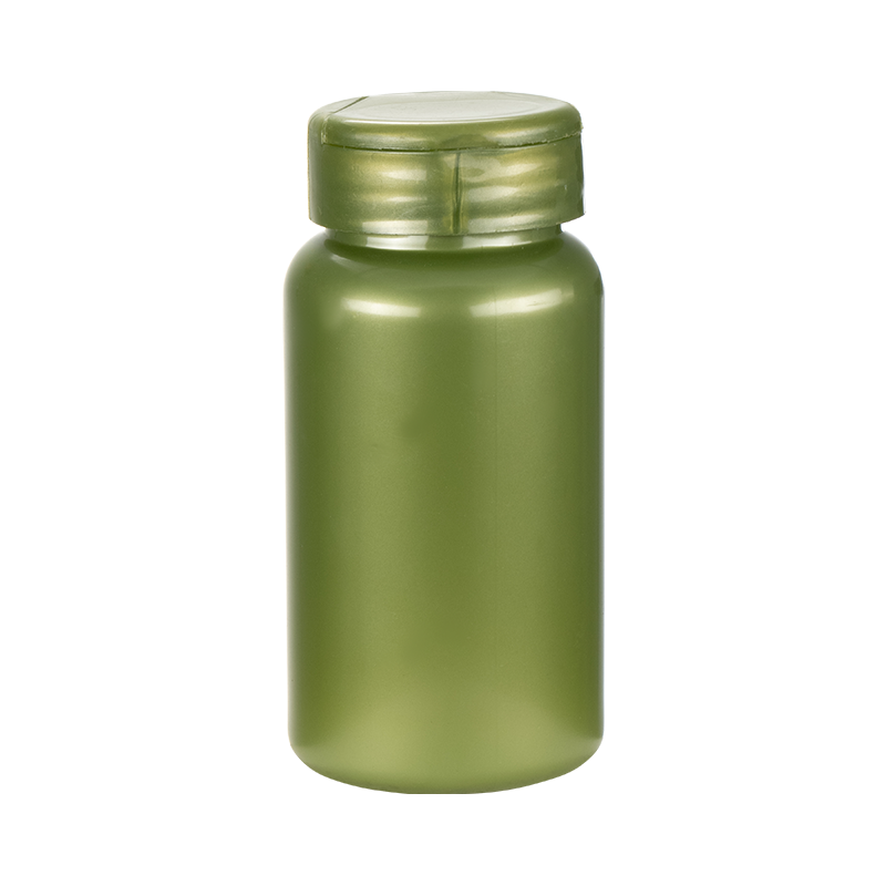 PET 120ml lång rund flaska