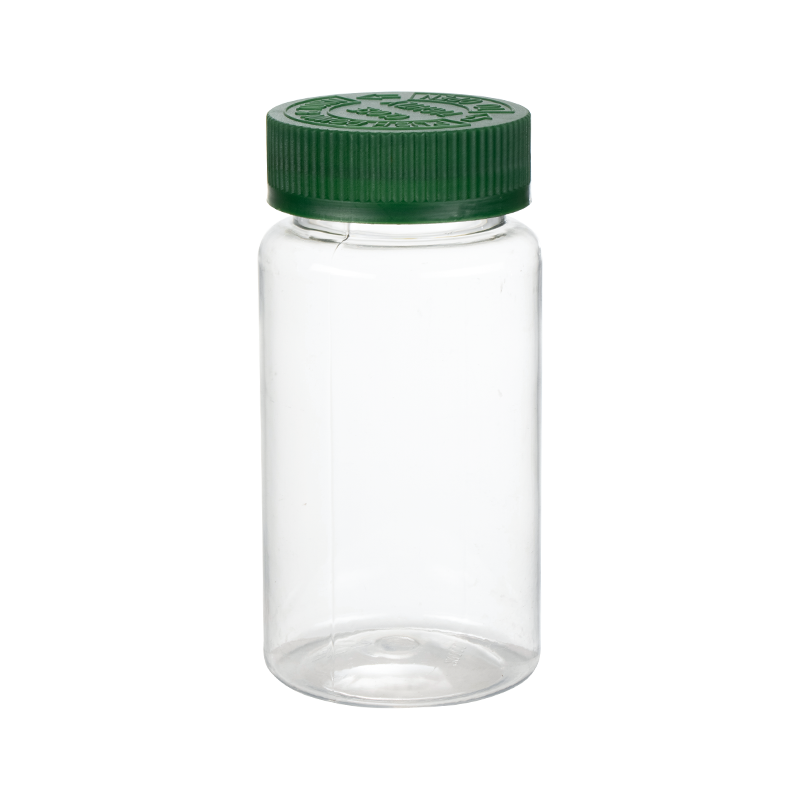 PET 200ml lång rund flaska