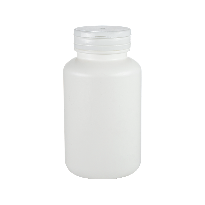 HDPE 250 ml avrivbar rund flaska